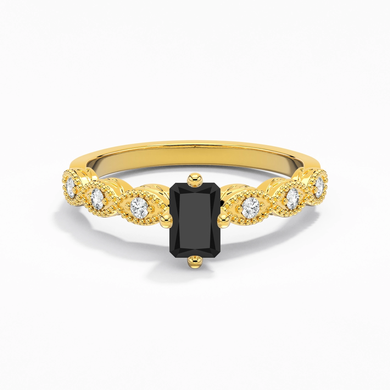 925 Sterling Silver Cubic Zirconia Engagement Ring