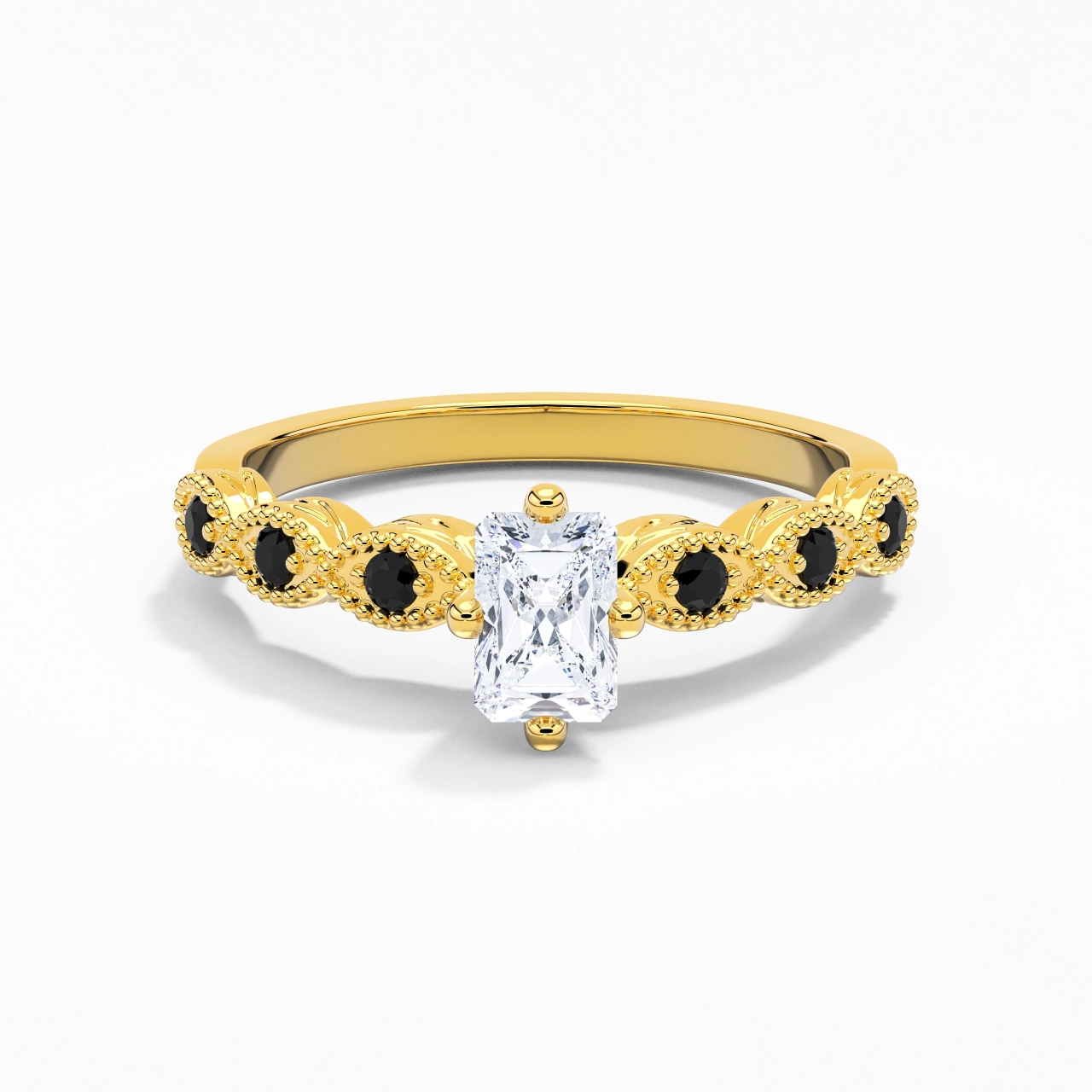 925 Sterling Silver Cubic Zirconia Engagement Ring