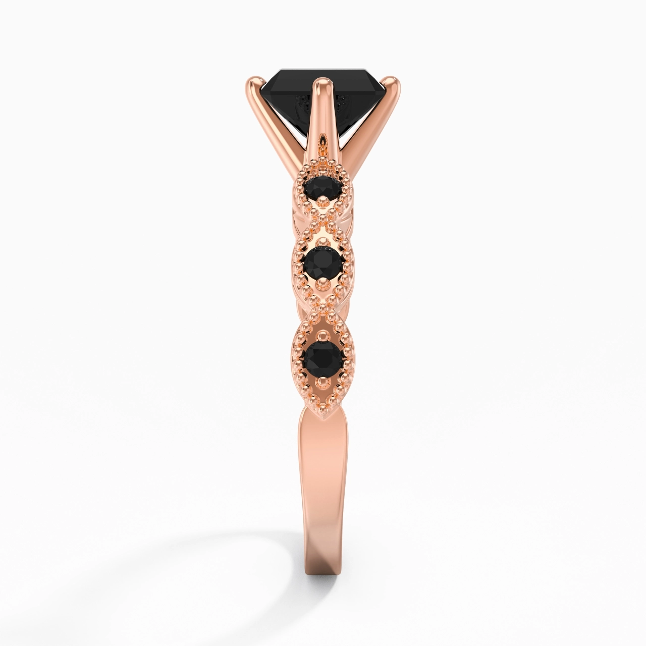 925 Sterling Silver Cubic Zirconia Engagement Ring