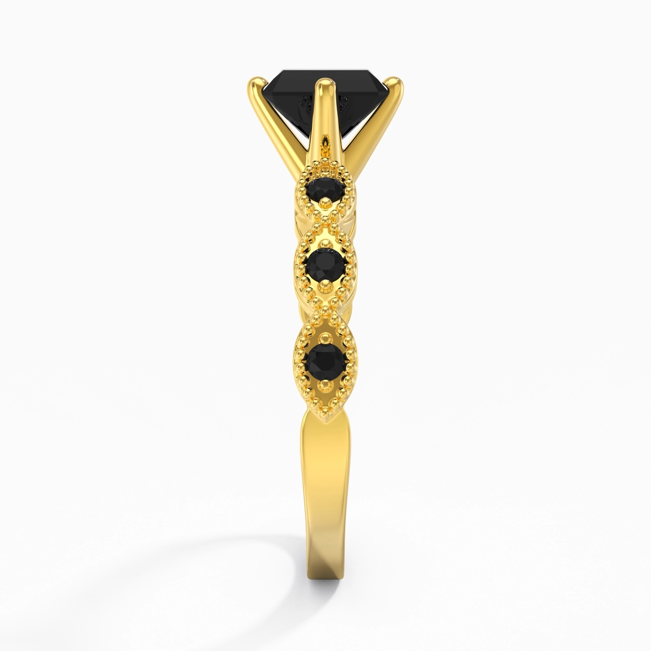 925 Sterling Silver Cubic Zirconia Engagement Ring