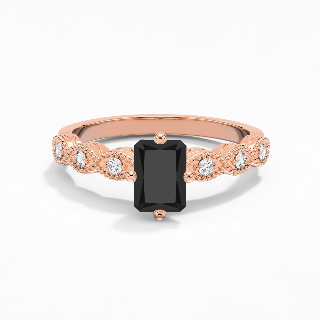 925 Sterling Silver Cubic Zirconia Engagement Ring