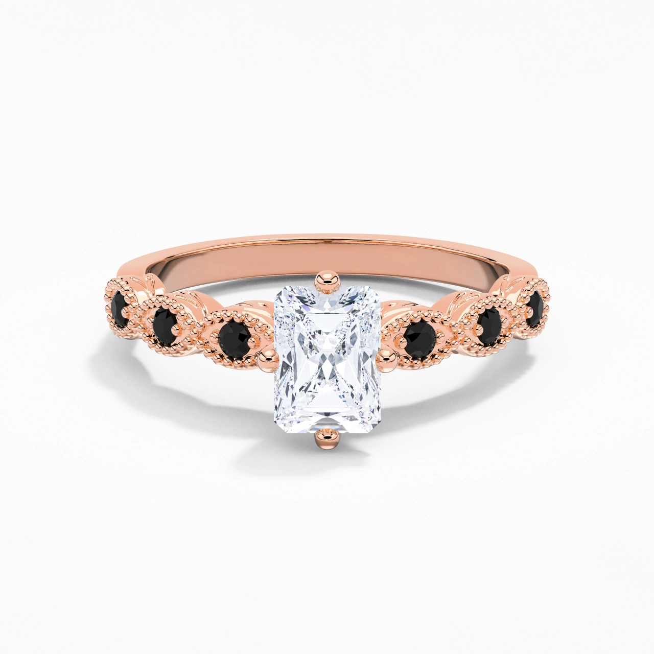 925 Sterling Silver Cubic Zirconia Engagement Ring