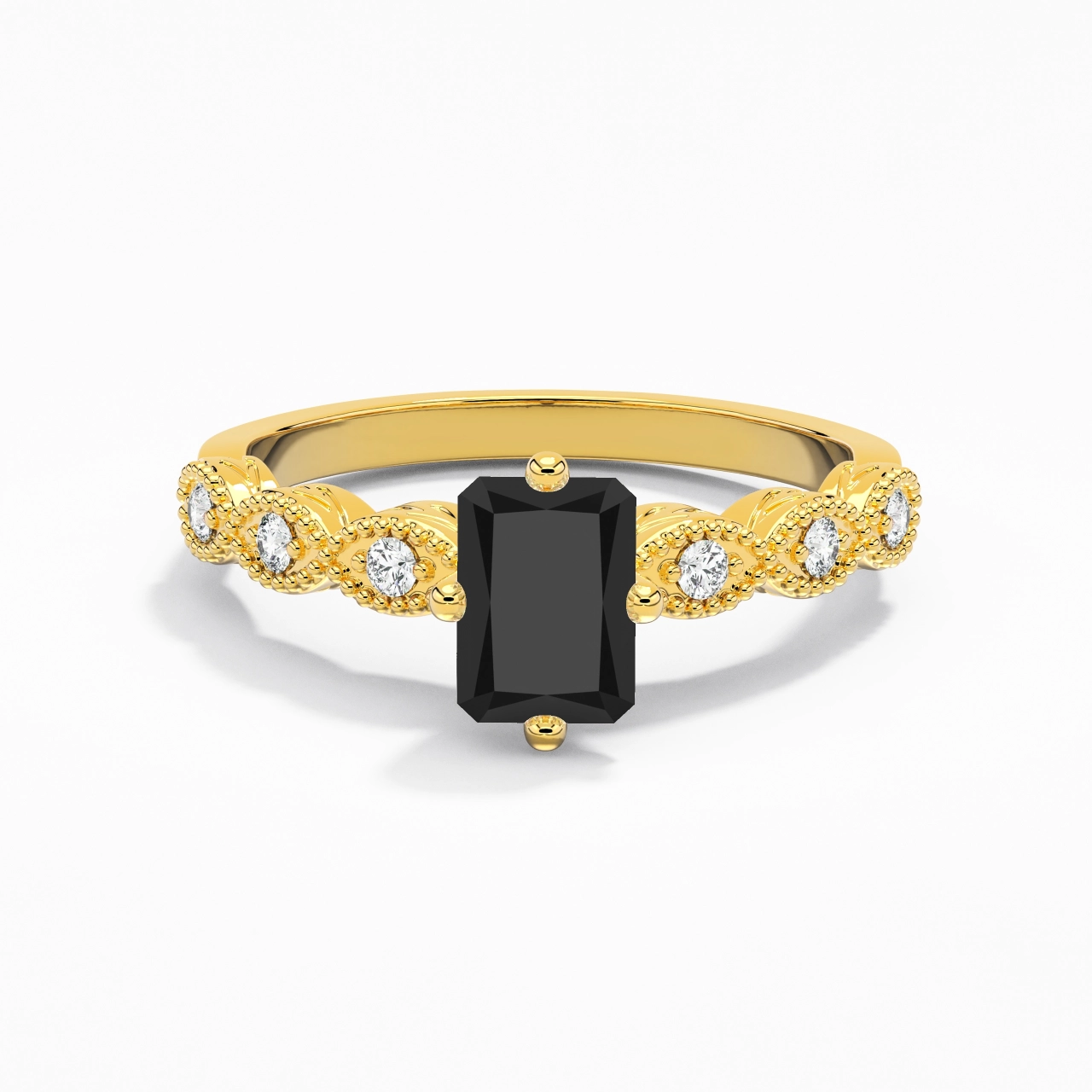 925 Sterling Silver Cubic Zirconia Engagement Ring