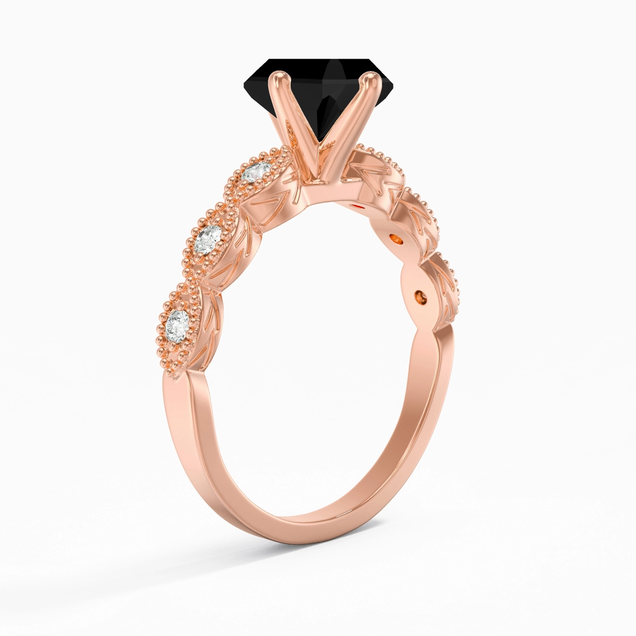 925 Sterling Silver Cubic Zirconia Engagement Ring