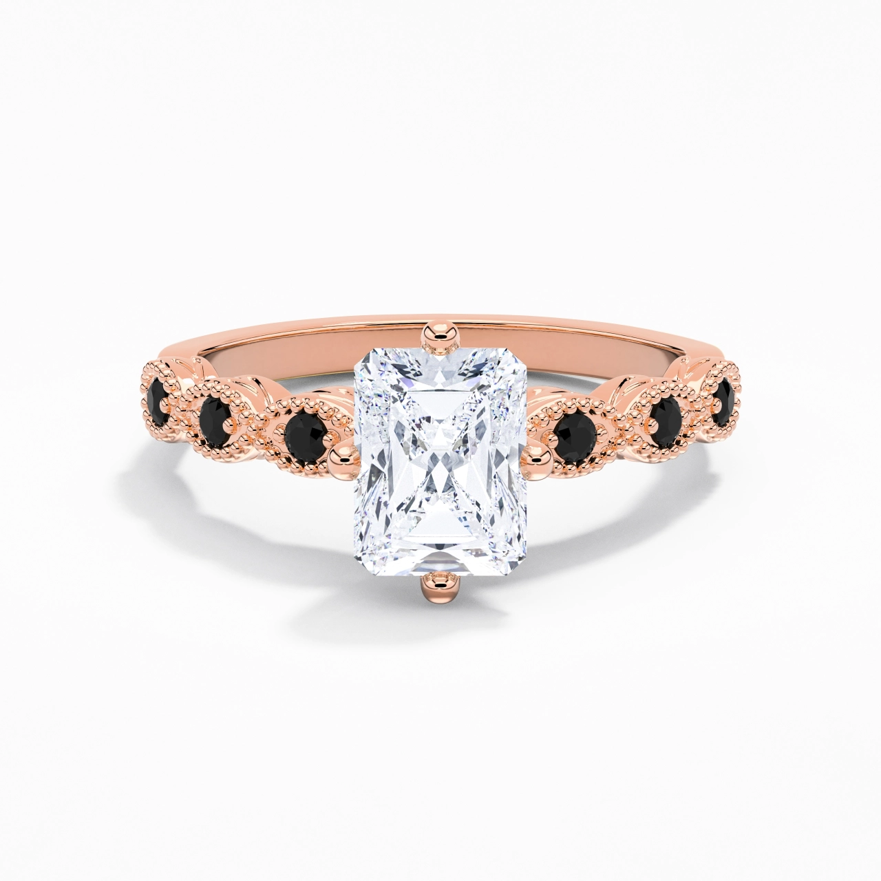 925 Sterling Silver Cubic Zirconia Engagement Ring