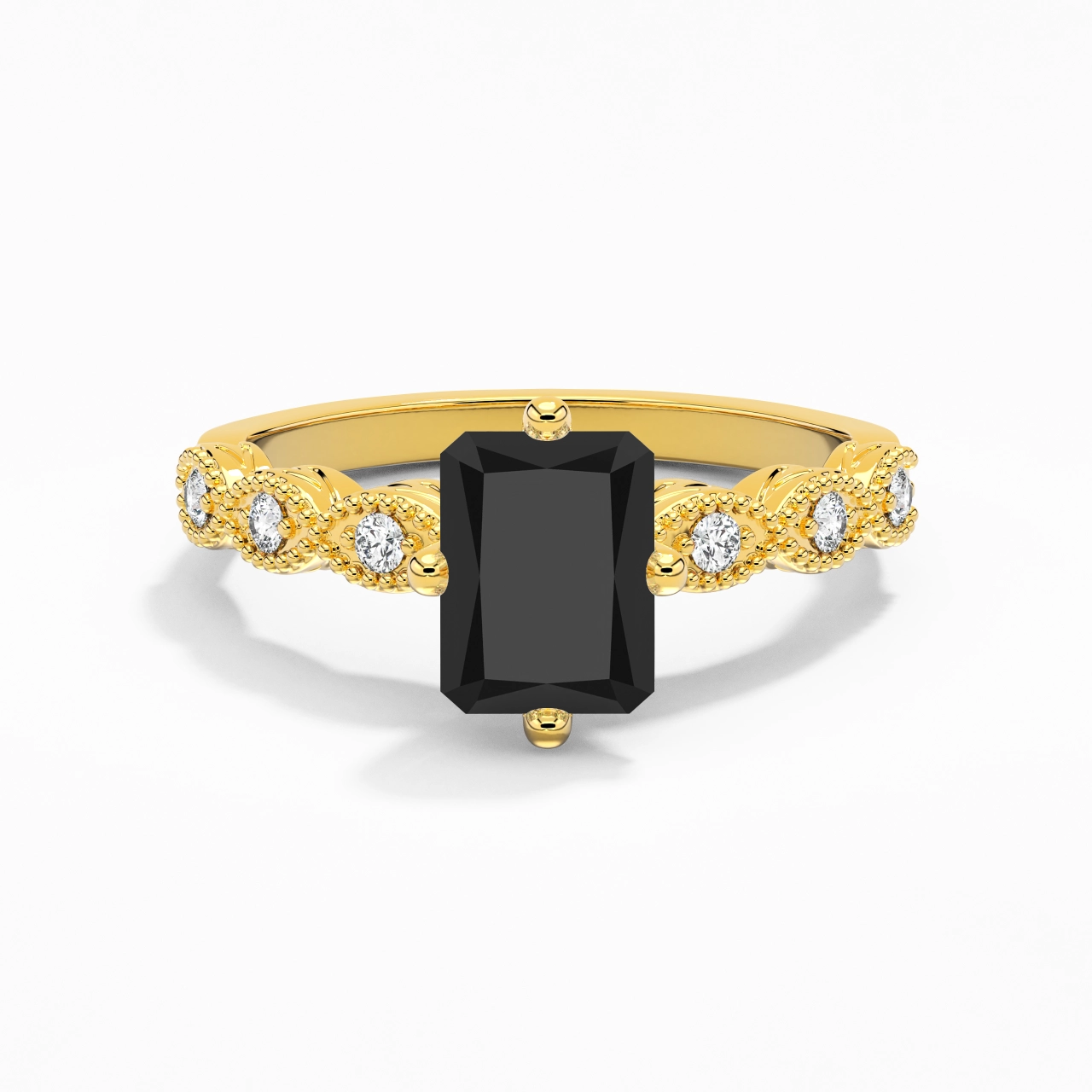 925 Sterling Silver Cubic Zirconia Engagement Ring