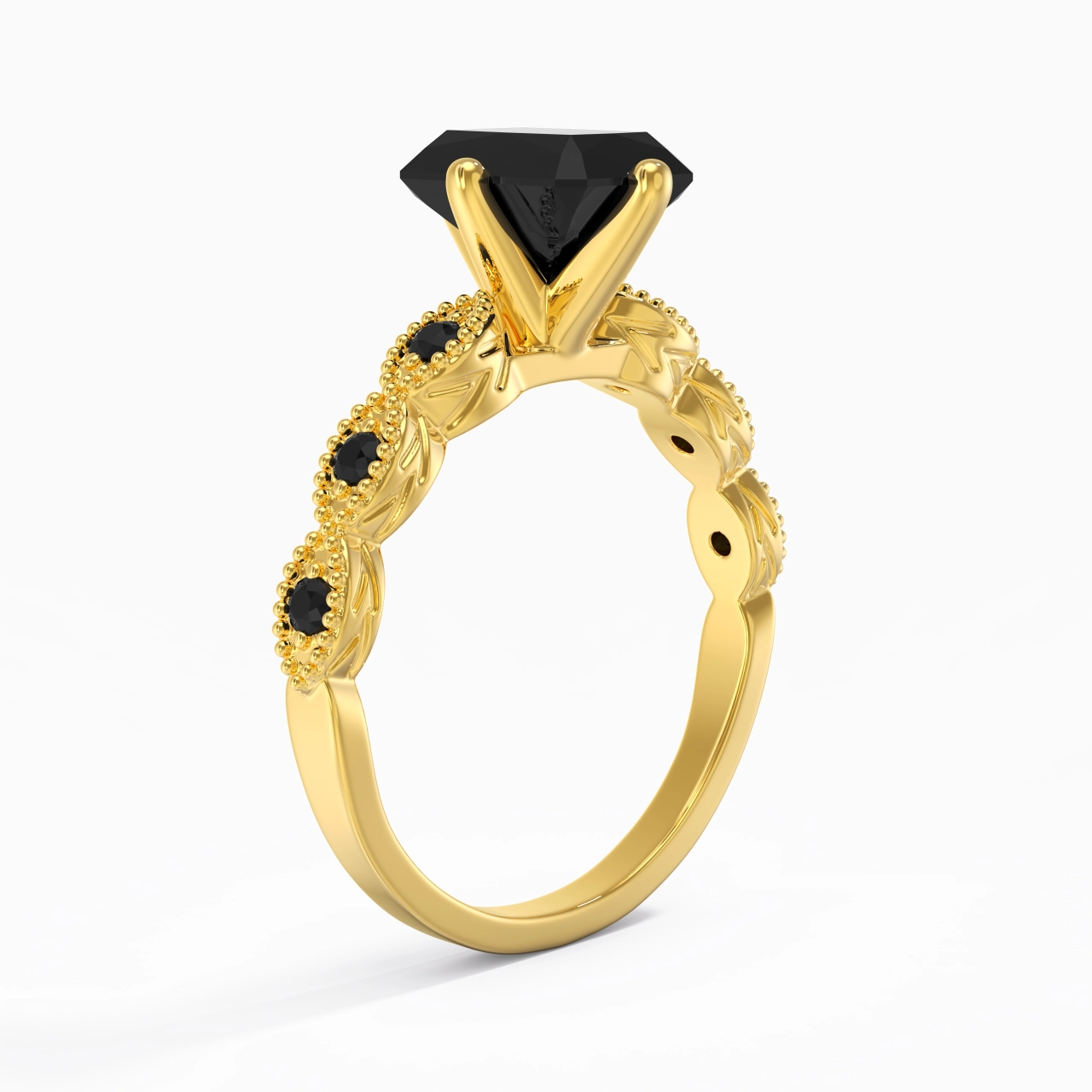 925 Sterling Silver Cubic Zirconia Engagement Ring