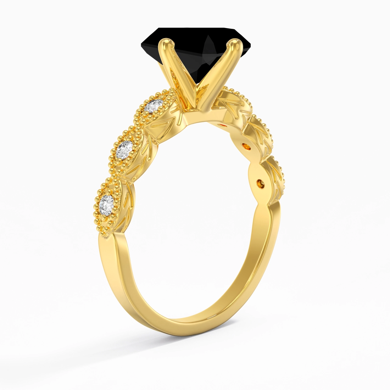 925 Sterling Silver Cubic Zirconia Engagement Ring