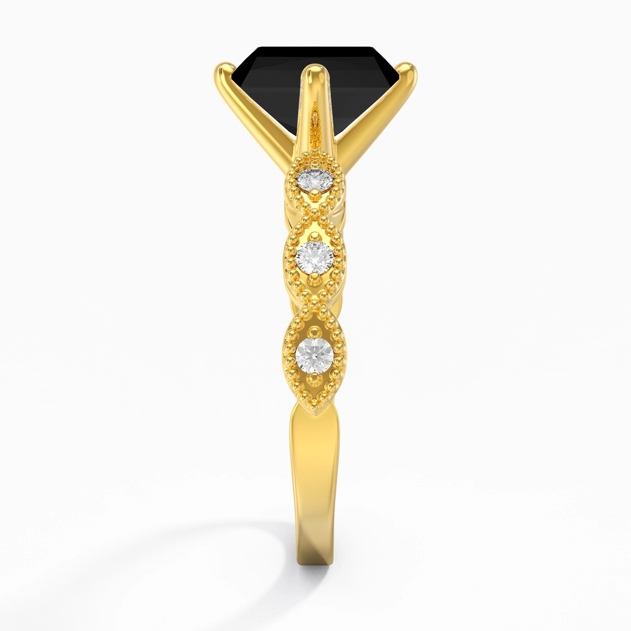 925 Sterling Silver Cubic Zirconia Engagement Ring