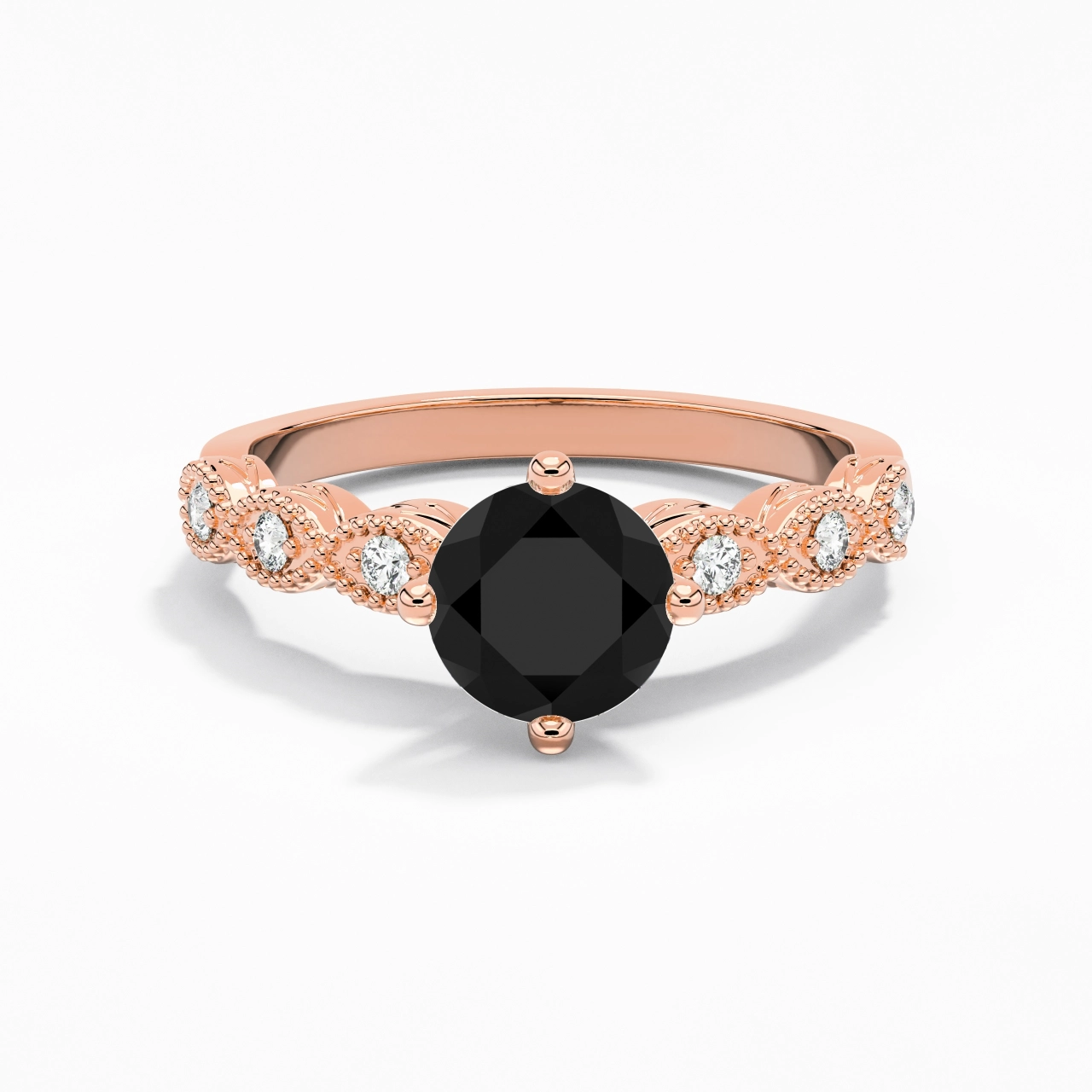 925 Sterling Silver Cubic Zirconia Engagement Ring