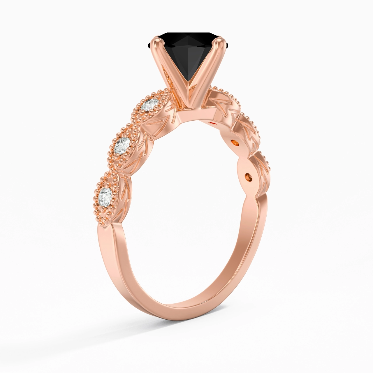 925 Sterling Silver Cubic Zirconia Engagement Ring