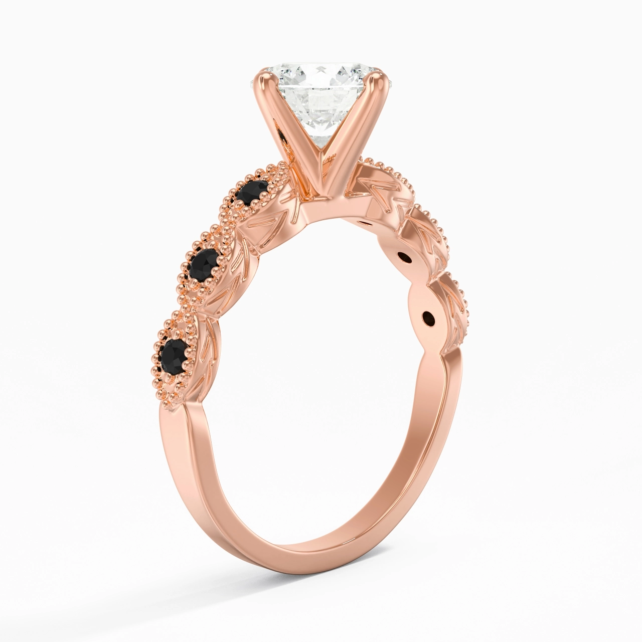 925 Sterling Silver Cubic Zirconia Engagement Ring