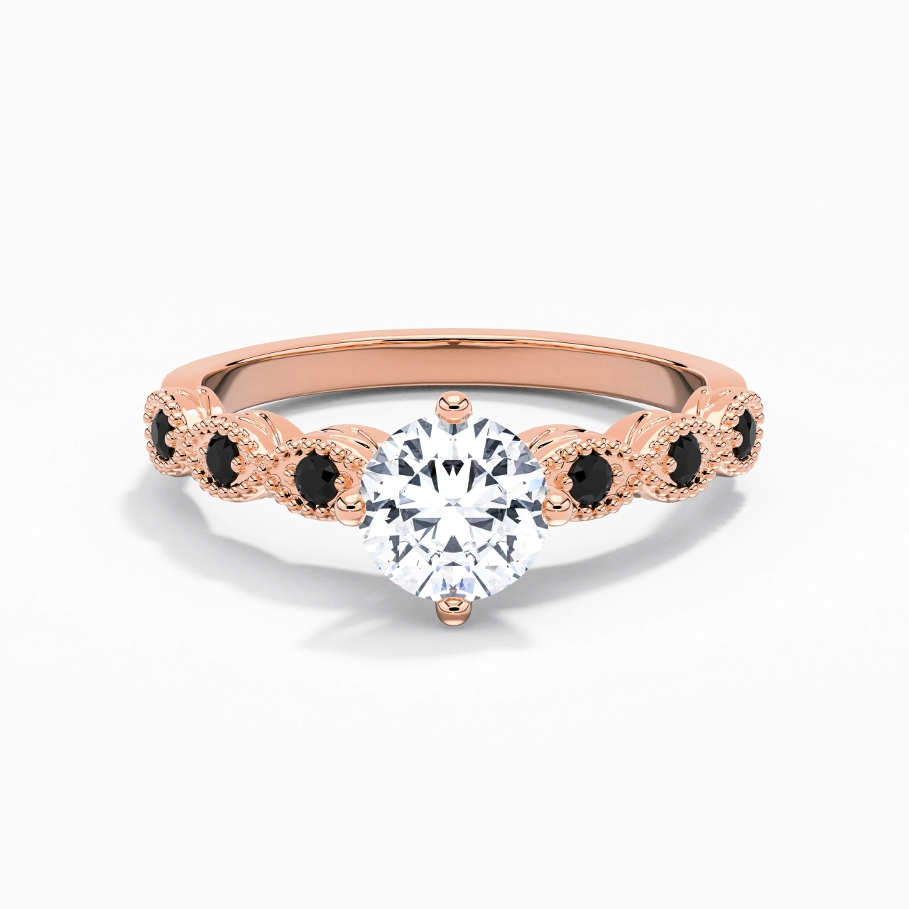 925 Sterling Silver Cubic Zirconia Engagement Ring