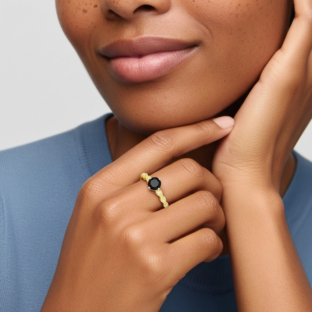 925 Sterling Silver Cubic Zirconia Engagement Ring