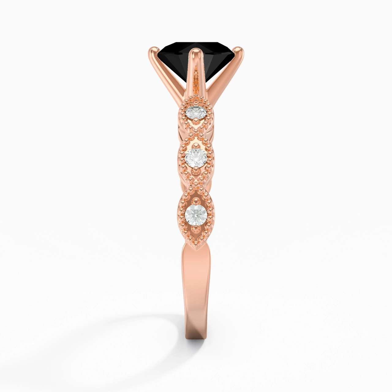 925 Sterling Silver Cubic Zirconia Engagement Ring