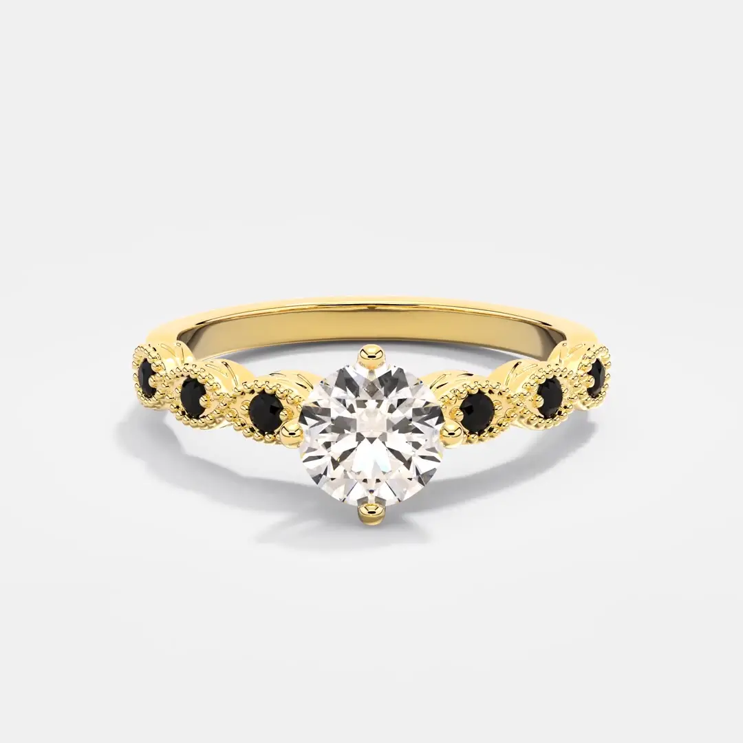 Plata esterlina 925 Circonio cúbico Anillo de Compromiso