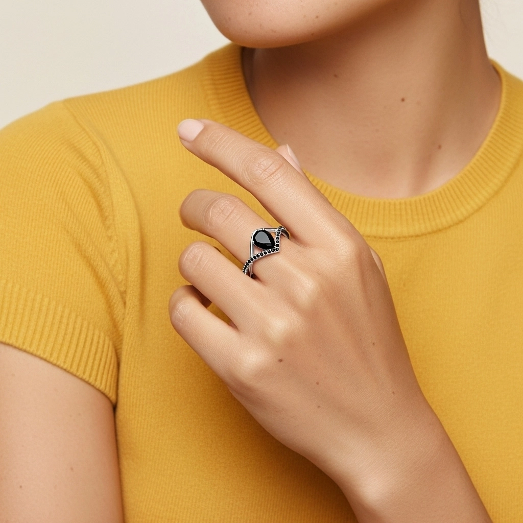 Prong Engagement Ring 1.20ct Cubic Zirconia