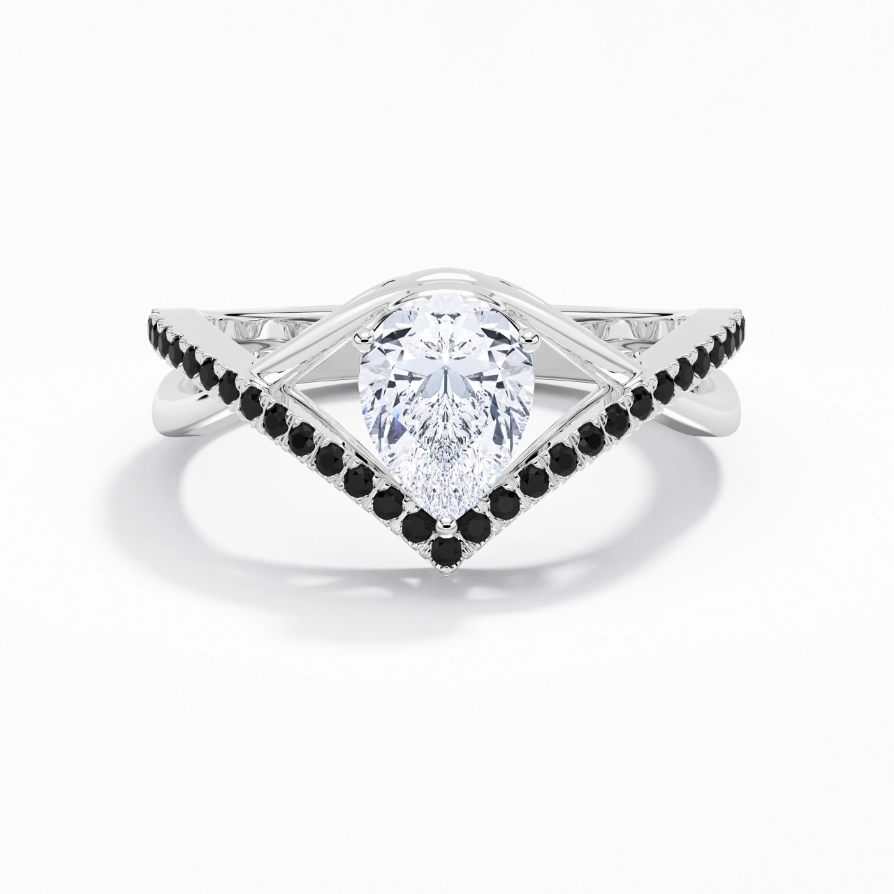 Prong Engagement Ring 1.20ct Cubic Zirconia
