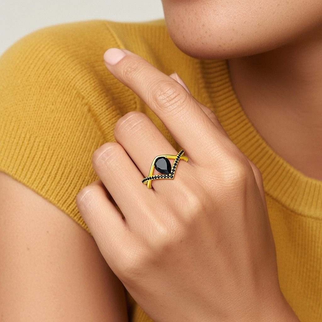 Prong Engagement Ring 1.20ct Cubic Zirconia