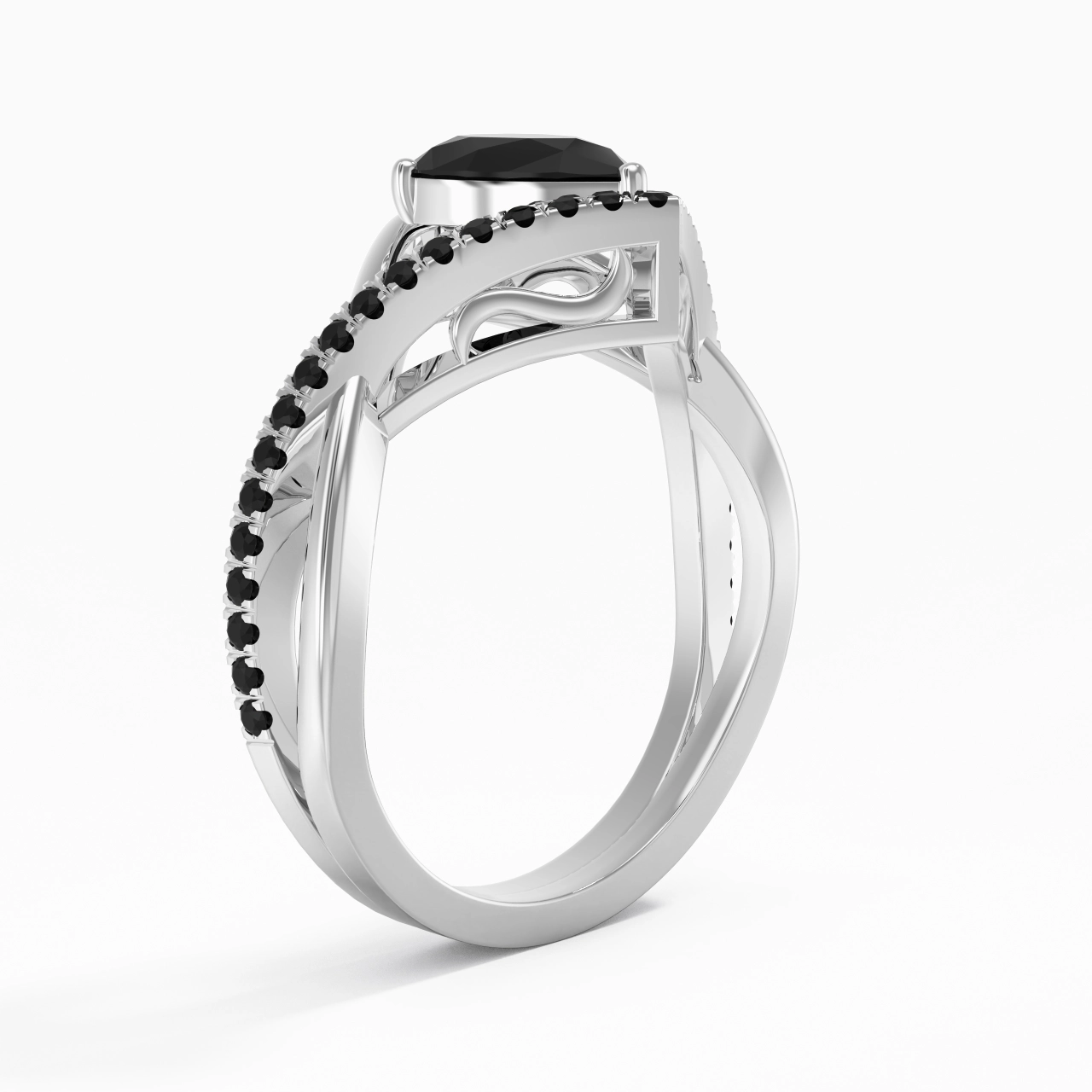 Prong Engagement Ring 1.20ct Cubic Zirconia