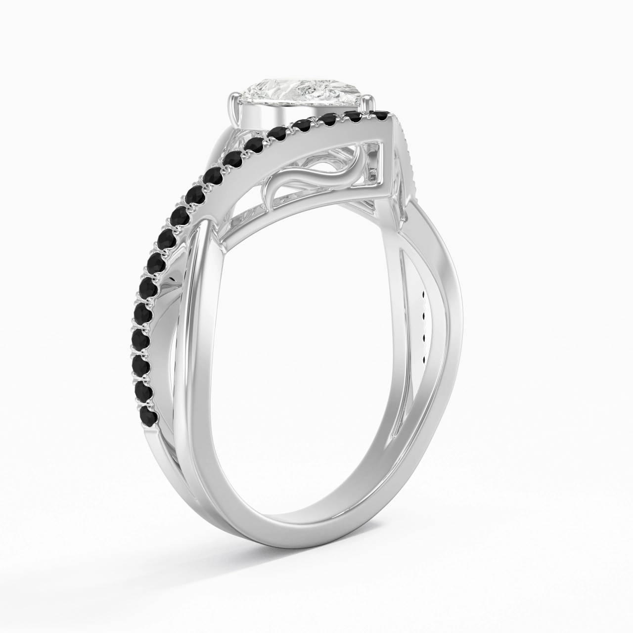 Prong Engagement Ring 1.20ct Cubic Zirconia