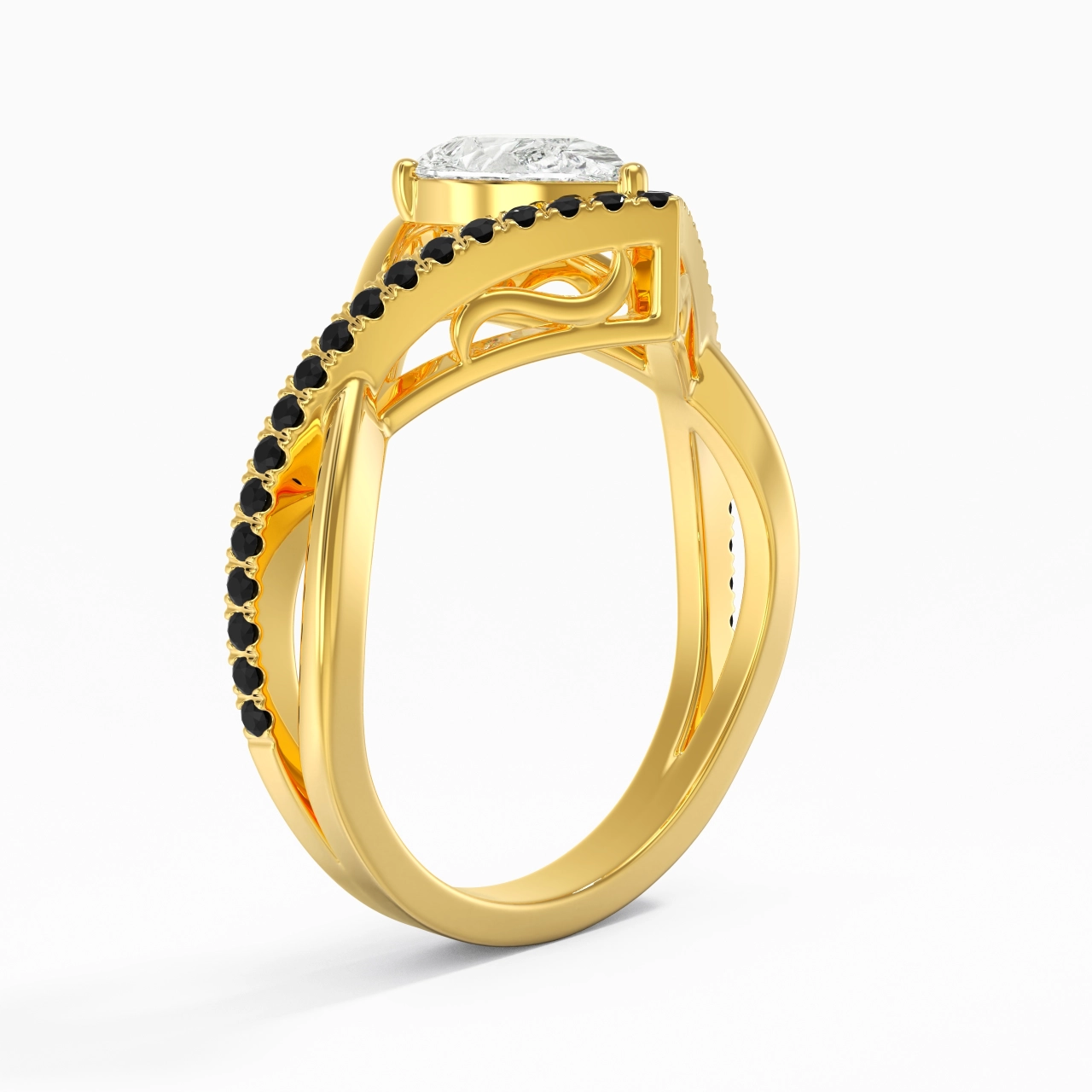 Prong Engagement Ring 1.20ct Cubic Zirconia