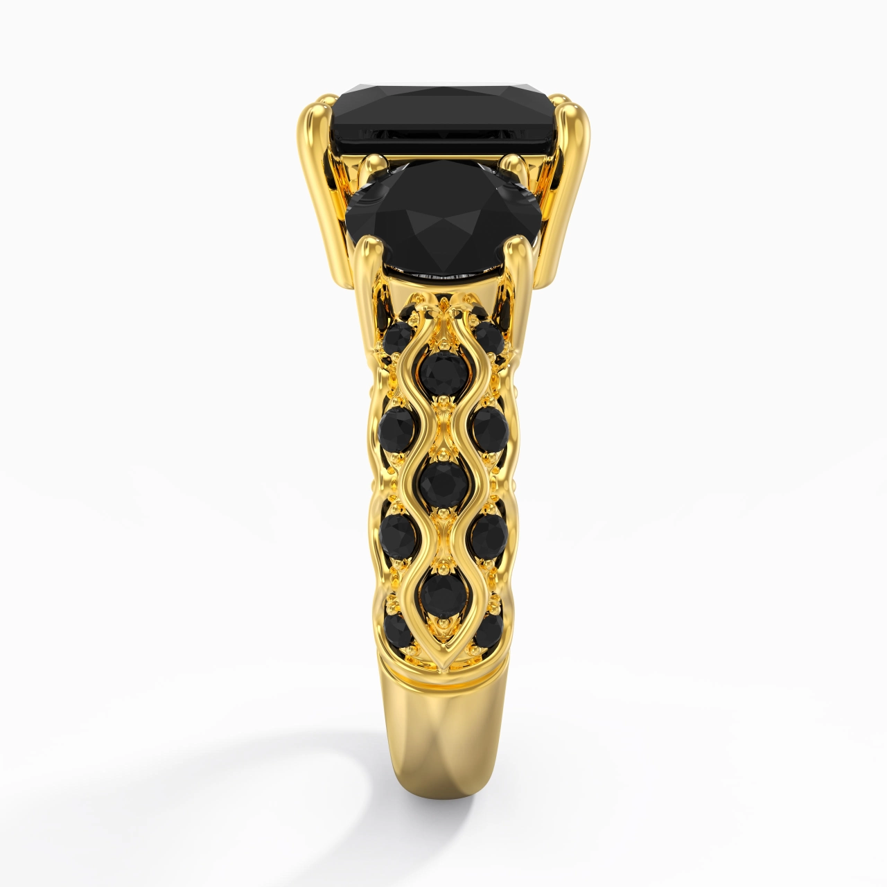 925 Sterling Silver Cubic Zirconia Engagement Ring