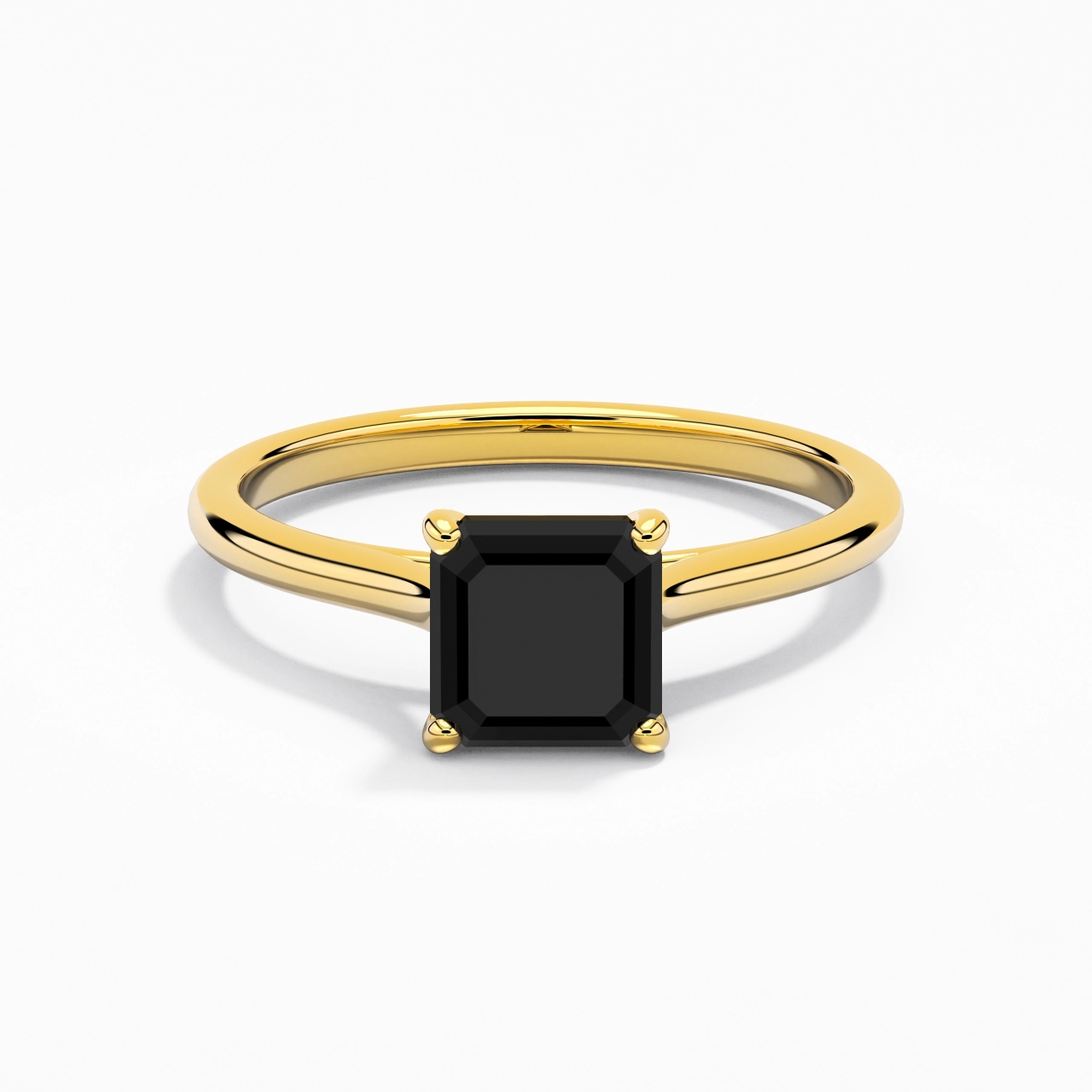 1.50ct Zircon cubique Bague de fiançailles Argent sterling 925