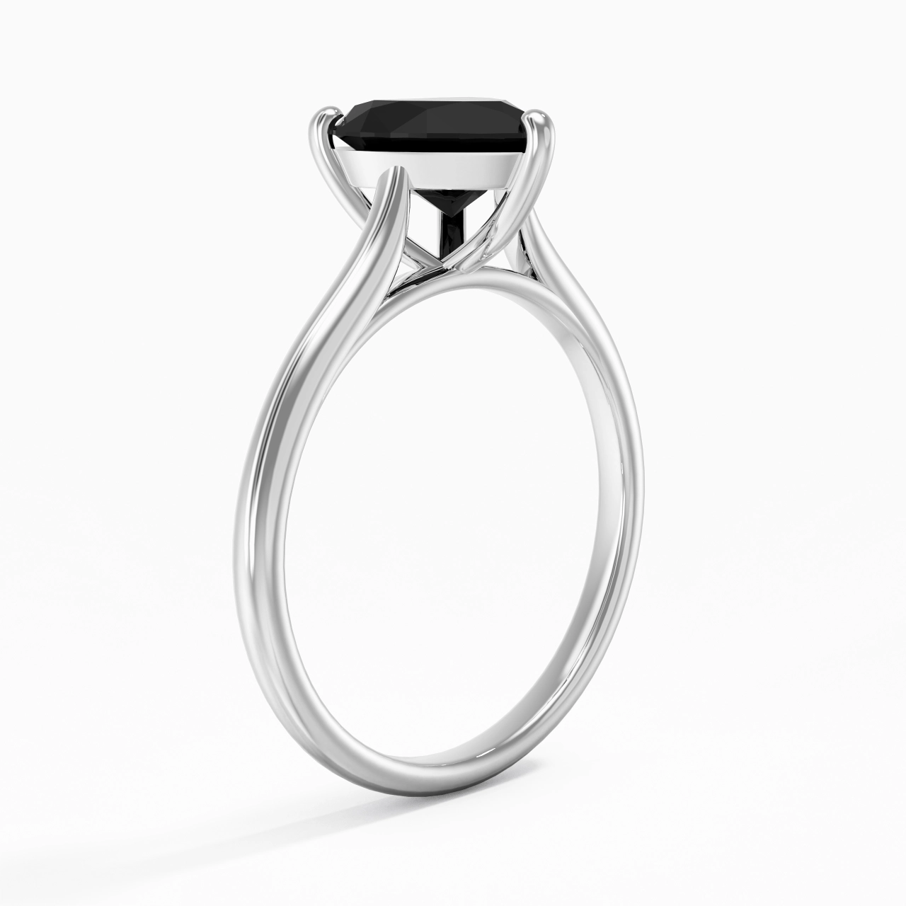 1.50ct Cubic Zirconia Engagement Ring 925 Sterling Silver