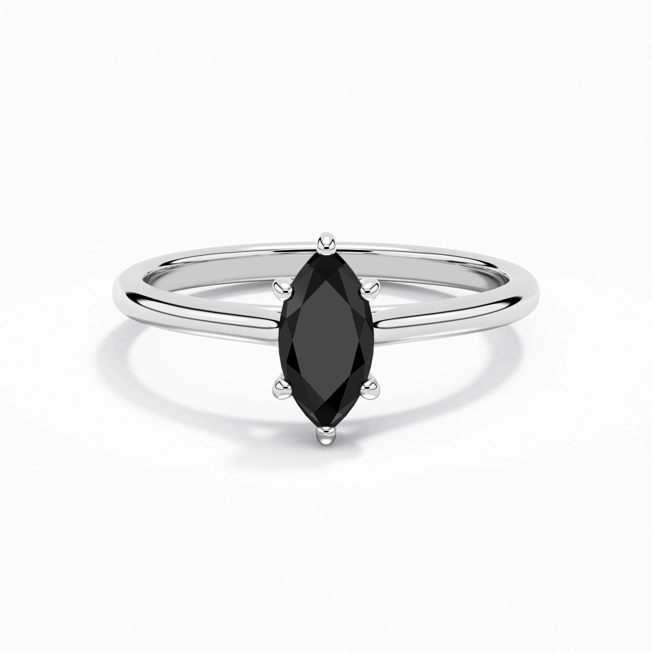 0.80ct Cubic Zirconia Engagement Ring 925 Sterling Silver