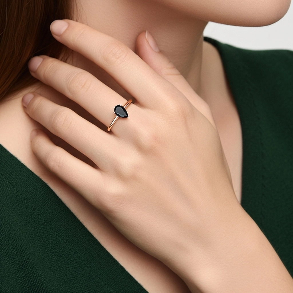 1.00ct Cubic Zirconia Engagement Ring 925 Sterling Silver