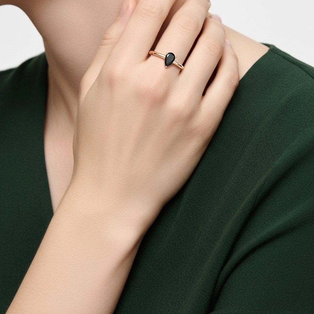 1.00ct Cubic Zirconia Engagement Ring 925 Sterling Silver