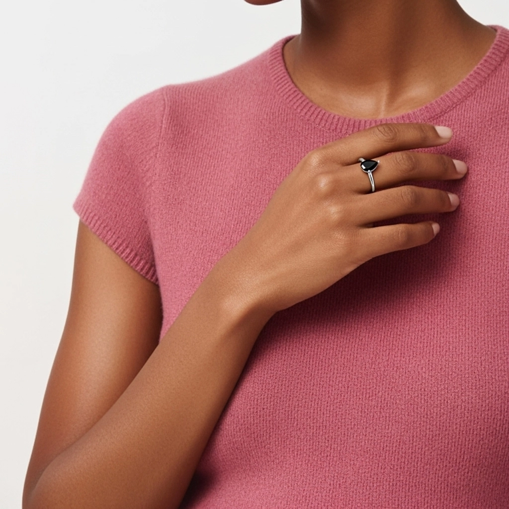 1.00ct Cubic Zirconia Engagement Ring 925 Sterling Silver