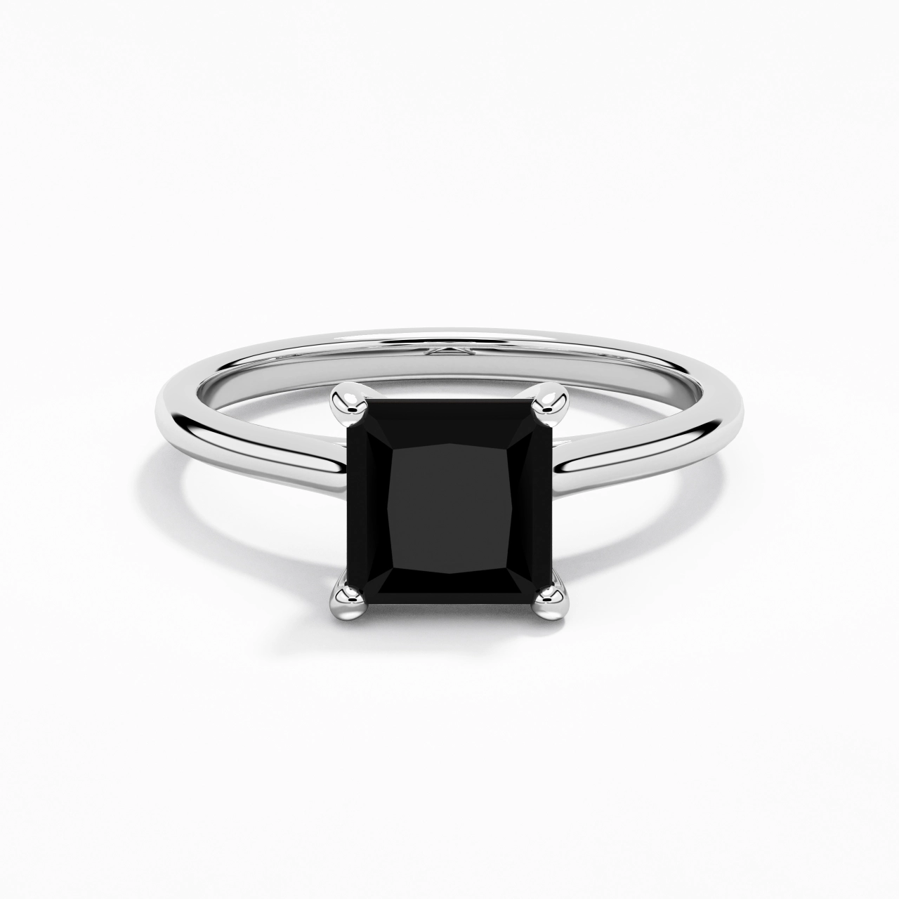 2.00ct Zircon cubique Bague de fiançailles Argent sterling 925