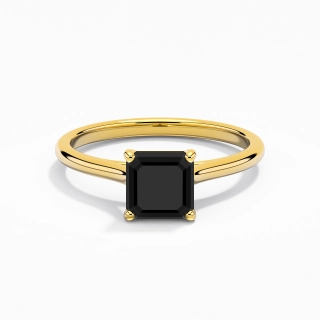 1.50ct Zircon cubique Bague de fiançailles Argent sterling 925
