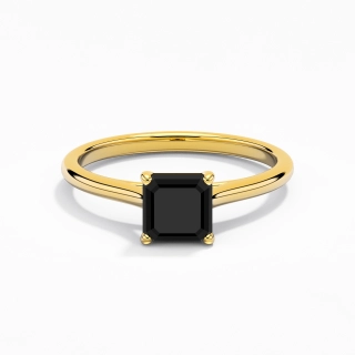 1.00ct Zircon cubique Bague de fiançailles Argent sterling 925