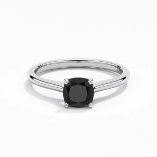 1.00ct Cubic Zirconia Engagement Ring 925 Sterling Silver