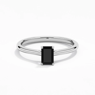0.80ct Cubic Zirconia Engagement Ring 925 Sterling Silver