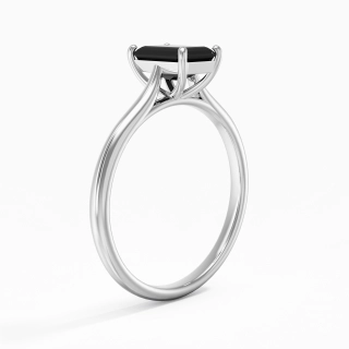 1.00ct Cubic Zirconia Engagement Ring 925 Sterling Silver