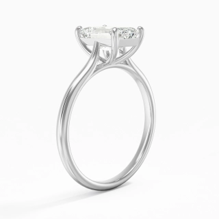 2.00ct Moissanite Engagement Ring 925 Sterling Silver
