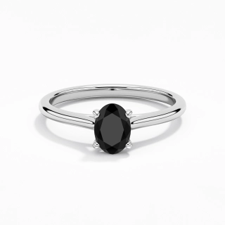 1.00ct Cubic Zirconia Engagement Ring 925 Sterling Silver