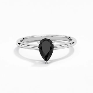 1.00ct Cubic Zirconia Engagement Ring 925 Sterling Silver