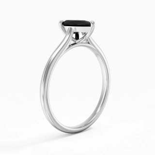1.00ct Cubic Zirconia Engagement Ring 925 Sterling Silver