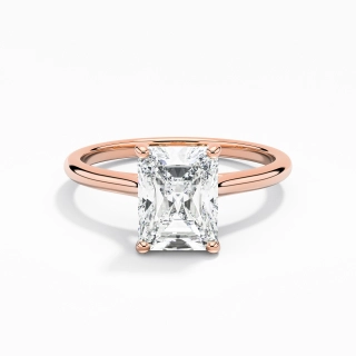 2.00ct Moissanite Engagement Ring 925 Sterling Silver