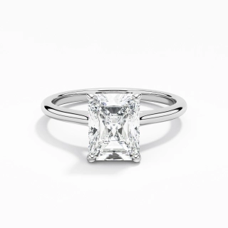 2.00ct Moissanite Engagement Ring 925 Sterling Silver