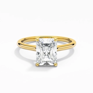 2.00ct Moissanite Engagement Ring 925 Sterling Silver