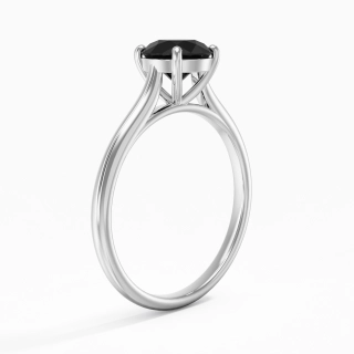 1.00ct Cubic Zirconia Engagement Ring 925 Sterling Silver