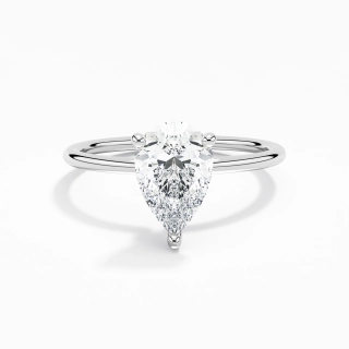 1.50ct Moissanite Engagement Ring Platinum