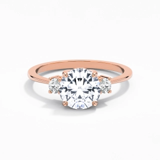 2.00ct Moissanite Engagement Ring 925 Sterling Silver