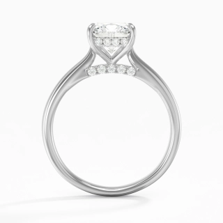 Timeless Cushion 2.00ct Moissanite Engagement Ring